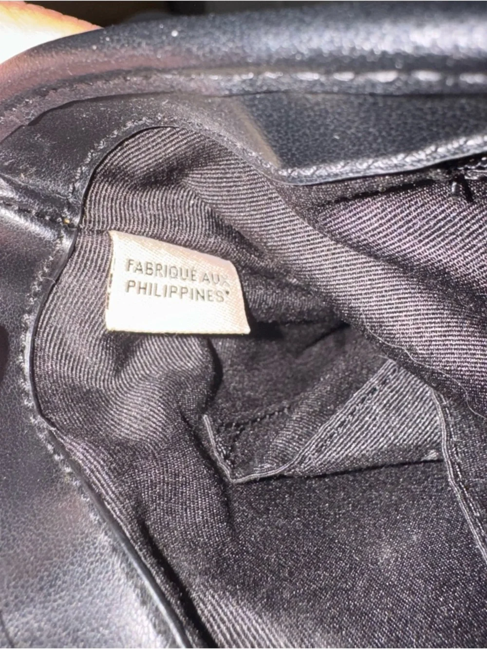 Coach Zebra-Print Mini Tote in Black and Cream - Picture 6 of 9